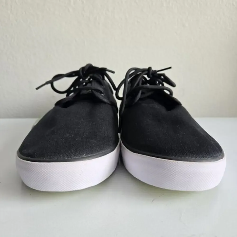 Sanuk Guide Plus Casual Lace Up Sneaker Shoes Men’s Size 13 1019351 Black‎